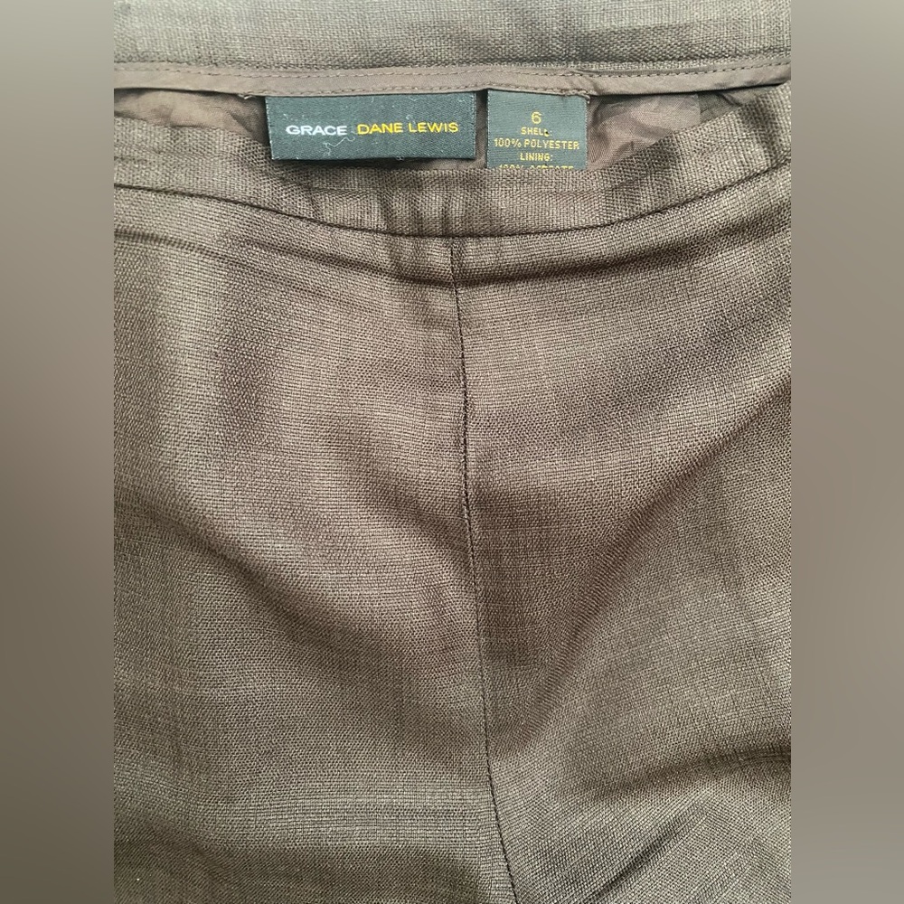 Grace Dane Lewis Women’s Dark Brown Tailored Trousers